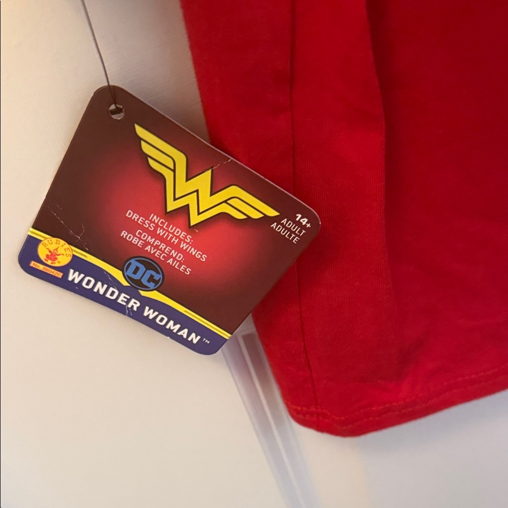Superheroes Wonder Woman Cape Dress brand new large - Picture 5 of 6